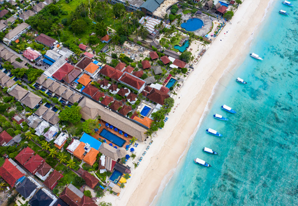 【巴厘島藍夢島純玩五日游】海神廟+落日海灘+藍夢島俱樂部